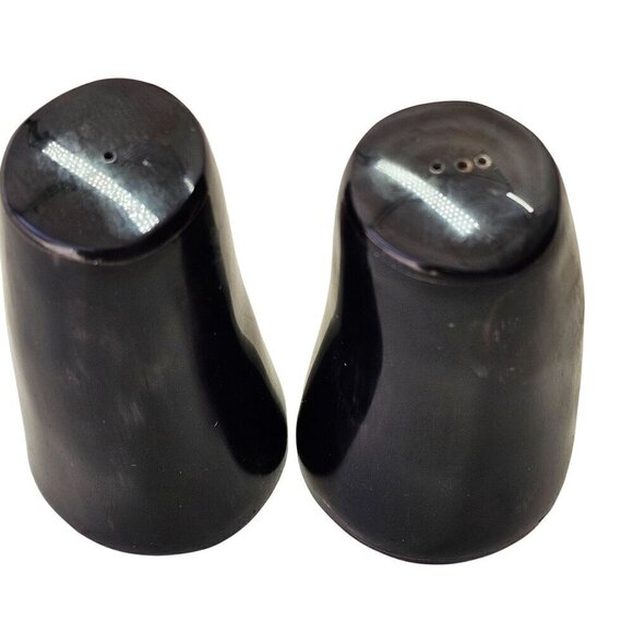 Salt and Pepper Shakers West Elm Naturally Shed Buffalo Horn Hand Made NiB - Picture 8 of 8